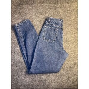 Lee Original Jeans Women's 8‎ Blue Denim Skinny Leg Elastic Waist Medium Wash